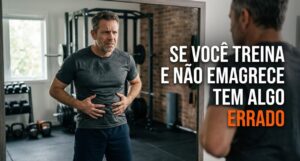 não consigo emagrecer mesmo treinando homem 40 anos